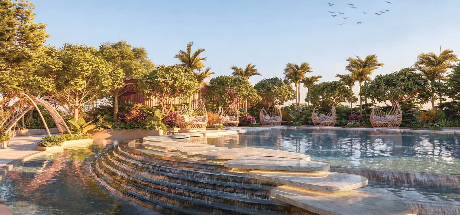 Elie Saab Residences Sector 98 Noida kids swimming pool