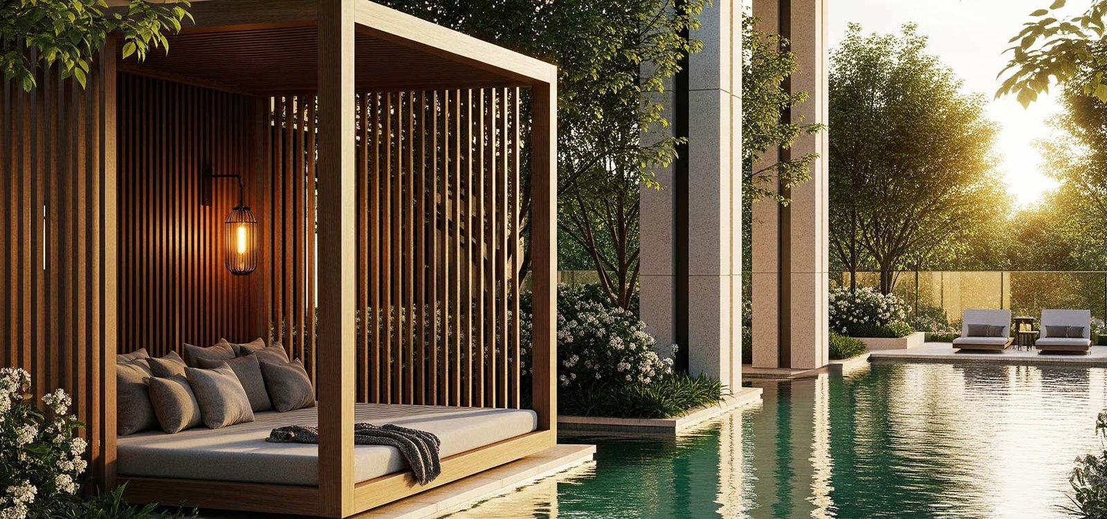 Elie Saab Residences Sector 98 Noida luxury swimming pool