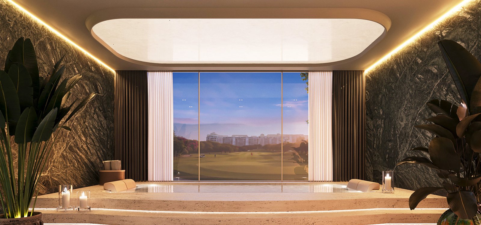 Elie Saab Residences Sector 98 Noida wellness spa and relaxation area