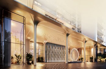 Elie Saab Residences Sector 98 Noida luxury entrance mobile view
