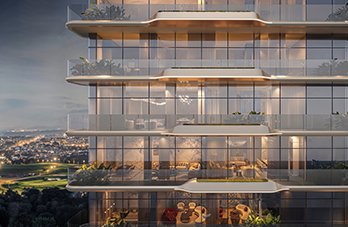 Elie Saab Residences Sector 98 Noida luxury facade mobile view